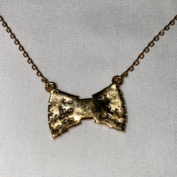 Kate Spade Sparkling Bow Necklace and Earring Set - Picture 12 of 12